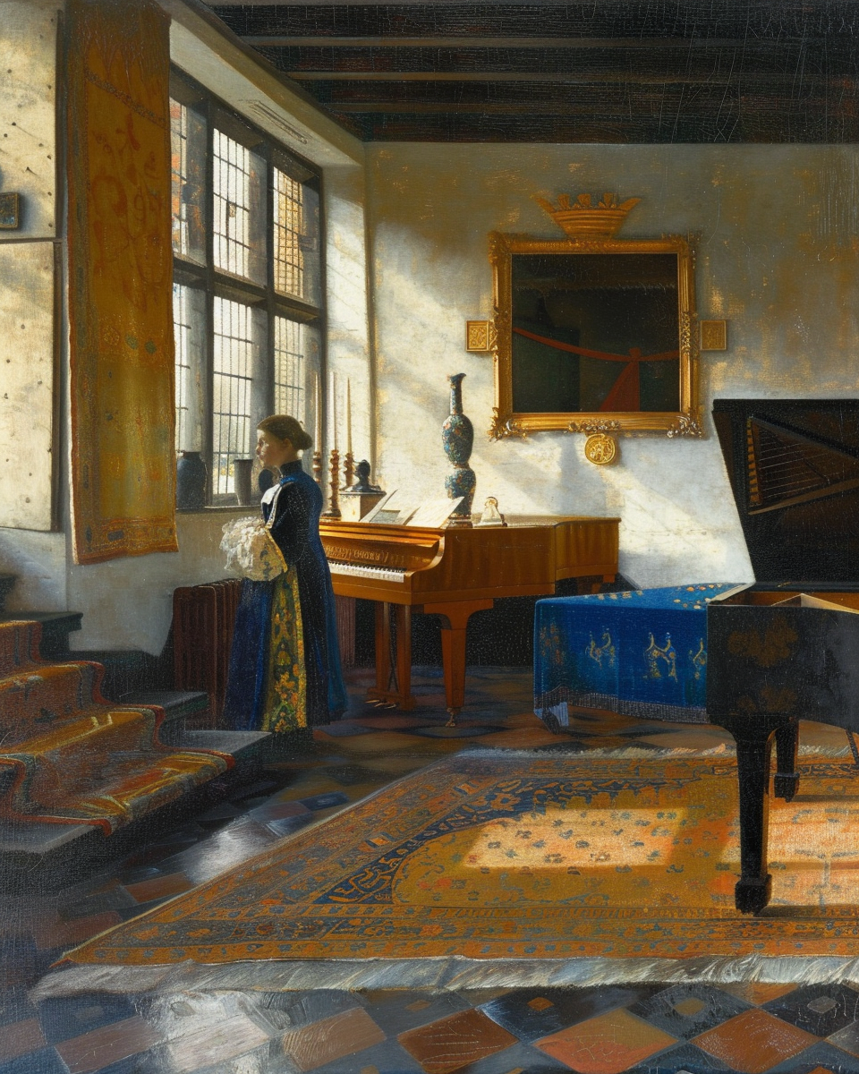 The Music Lesson in the Golden Chamber